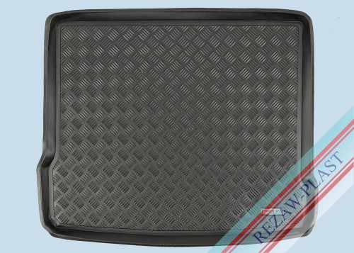 Trunk mat PE with rubber surface fits to: Audi Q3 2011 - 2018