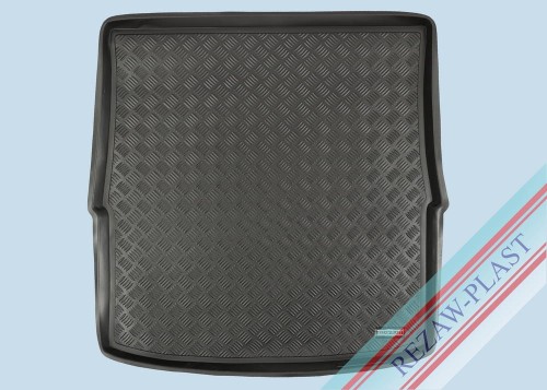 Trunk mat PE with rubber surface fits to: Mazda 6 III 2012 - 2023