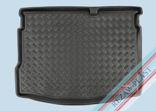 Mata bagażnika PE z gumową powłoką pasuje do: Nissan QASHQAI I 2006 - 2013
