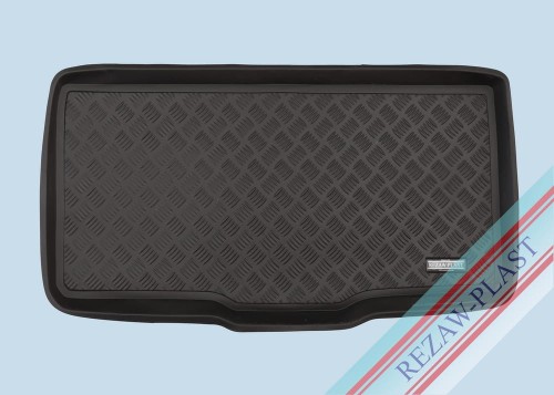 Trunk mat PE with rubber surface fits to: Fiat PANDA III 2012 -