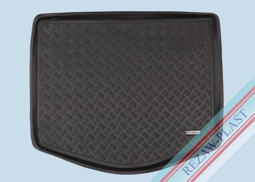 Trunk mat PE with rubber surface fits to: Ford C - MAX I 2003 - 2010