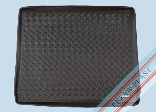 Mata bagażnika PE z gumową powłoką pasuje do: Ford GALAXY II 2006 - 2015