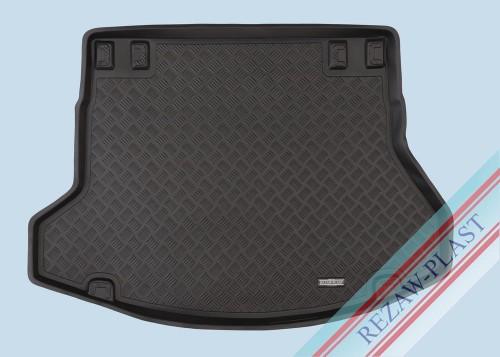 Trunk mat PE with rubber surface fits to: Hyundai i30 II 2012 - 2017, Kia CEE'D II 2012 - 2018
