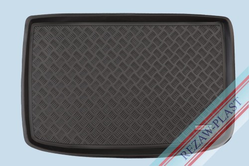 Mata bagażnika PE z gumową powłoką pasuje do: Mercedes W176 A - KLASA 2012 - 2018