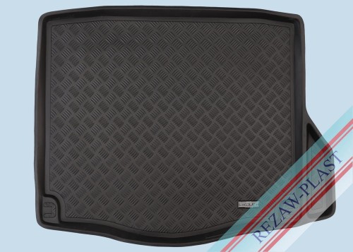 Mata bagażnika PE z gumową powłoką pasuje do: Mercedes CLA I C117 2013 - 2019