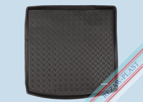 Trunk mat PE with rubber surface fits to: Skoda KODIAQ I 2016 - 2024