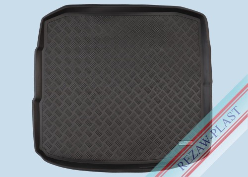 Trunk mat PE with rubber surface fits to: Audi A3 III 8V 2013 - 2020