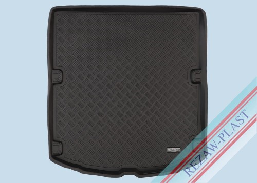 Trunk mat PE with rubber surface fits to: Audi A5 II 2016 -