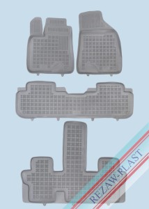 Dywaniki podłogowe szare pasują do: Toyota HIGHLANDER III (XV50) 2013 - 2019