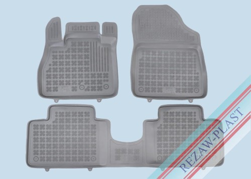 Floor mats grey fit to: Renault GRAND SCENIC IV 2016 - 2021