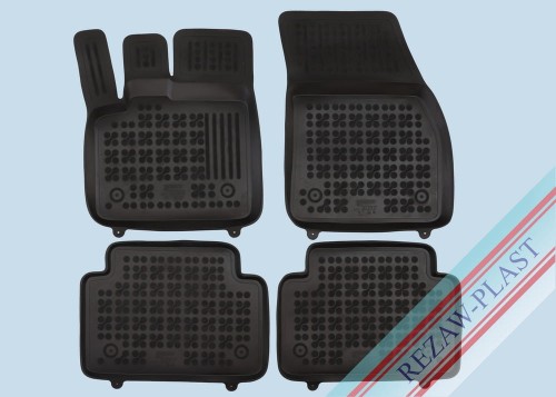 Dywaniki podłogowe czarne pasują do: Land Rover Range Rover EVOQUE II 2018 -