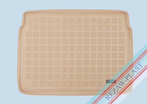 Trunk mat beige fits to: Citroen C4 III 2020 -, E - C4 III 2020 -