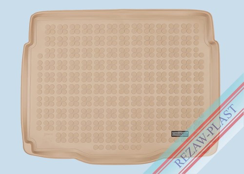 Trunk mat beige fits to: Citroen C4 III 2020 -, E - C4 III 2020 -