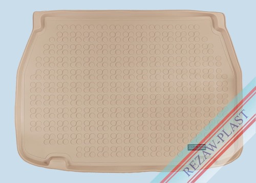 Trunk mat beige fits to: Toyota C-HR I 2019 - 2023