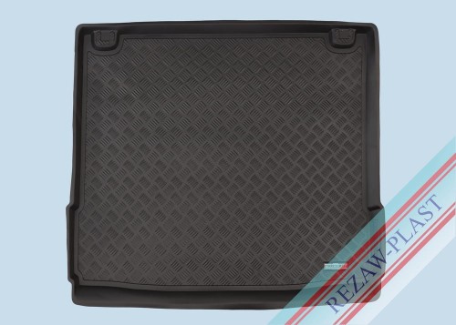Trunk mat PE with rubber surface fits to: Citroen C5 II 2008 - 2017