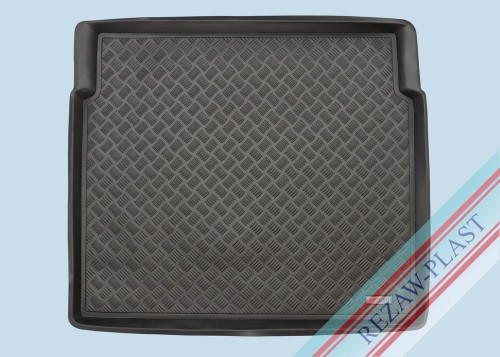 Mata bagażnika PE z gumową powłoką pasuje do: Peugeot 5008 I 2009 - 2017