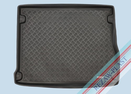 Trunk mat PE with rubber surface fits to: Renault SCENIC III 2009 - 2016