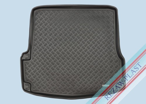 Mata bagażnika PE z gumową powłoką pasuje do: Skoda OCTAVIA II 2004 - 2013