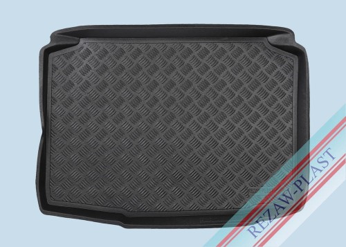 Trunk mat fits to: Skoda FABIA II 2007 - 2014