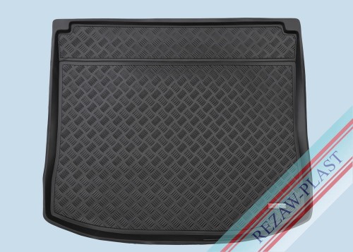 Trunk mat PE with rubber surface fits to: Ford EDGE II 2016 - 2024