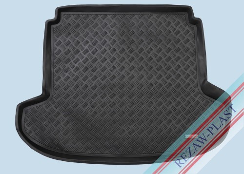 Trunk mat PE with rubber surface fits to: Kia CEE'D I 2006 - 2012