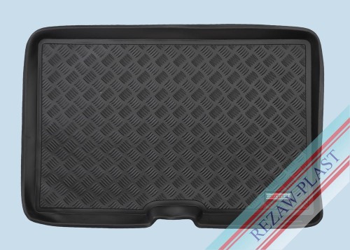 Trunk mat PE with rubber surface fits to: Renault CAPTUR I 2013 - 2019