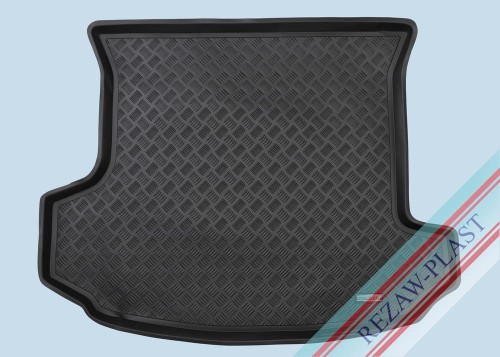 Trunk mat PE with rubber surface fits to: Skoda KODIAQ I 2016 - 2024
