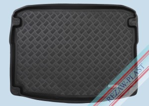 Mata bagażnika PE z gumową powłoką pasuje do: Skoda KAROQ 2017 -