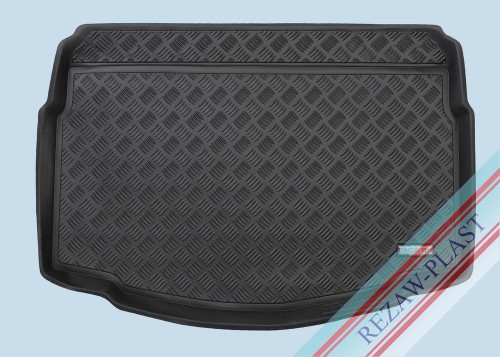 Mata bagażnika PE z gumową powłoką pasuje do: Volkswagen GOLF VII 2012 - 2019