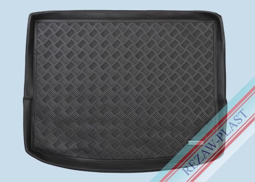 Trunk mat PE with rubber surface fits to: BMW 2 (F45) Active Tourer 2014 - 2021