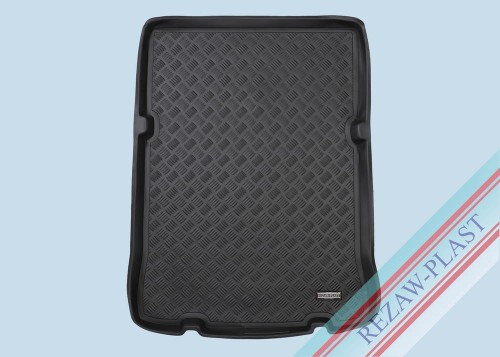 Trunk mat PE with rubber surface fits to: BMW 5 (G30) 2016 - 2023, M5 (F90) 2017 - 