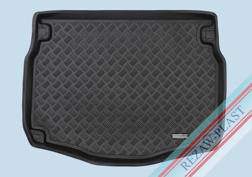 Trunk mat PE with rubber surface fits to: Citroen C4 CACTUS 2014 - 2021