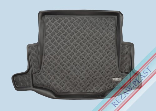 Trunk mat PE with rubber surface fits to: BMW 1 (E87) 2004 - 2011