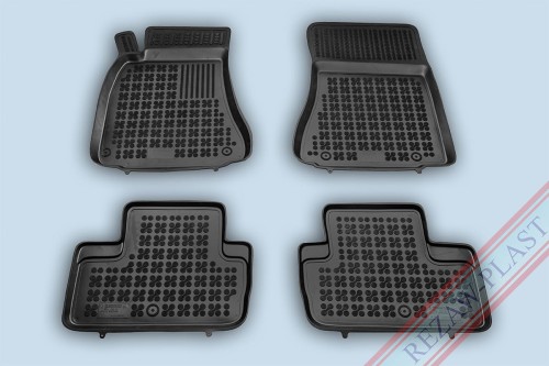 Dywaniki podłogowe czarne pasują do: Lexus IS II 2005 - 2013