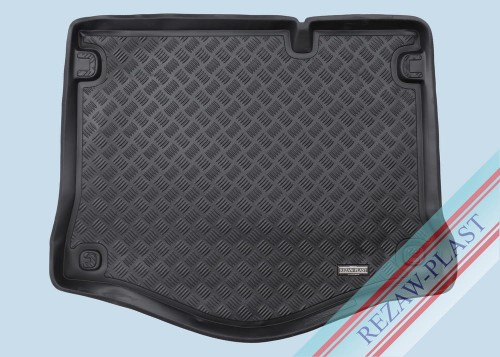 Mata bagażnika PE z gumową powłoką pasuje do: Ford FOCUS II 2005 - 2011