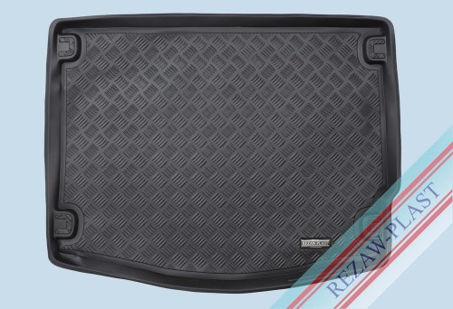 Mata bagażnika PE z gumową powłoką pasuje do: Ford FOCUS III 2011 - 2018