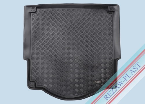 Trunk mat PE with rubber surface fits to: Ford MONDEO MK V 2014 - 2021