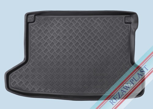 Trunk mat PE with rubber surface fits to: Honda HR - V II 2014 - 2021