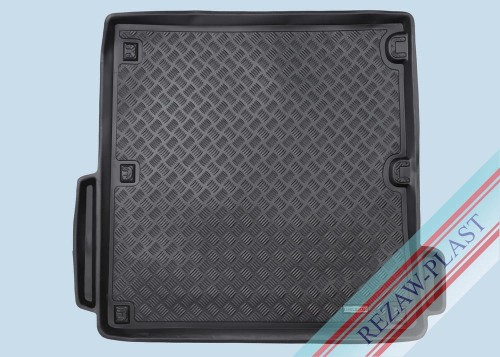 Trunk mat PE with rubber surface fits to: Mercedes S212 E - CLASS 2009 - 2016