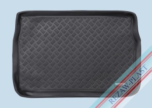 Mata bagażnika PE z gumową powłoką pasuje do: Peugeot 208 I 2012 - 2019