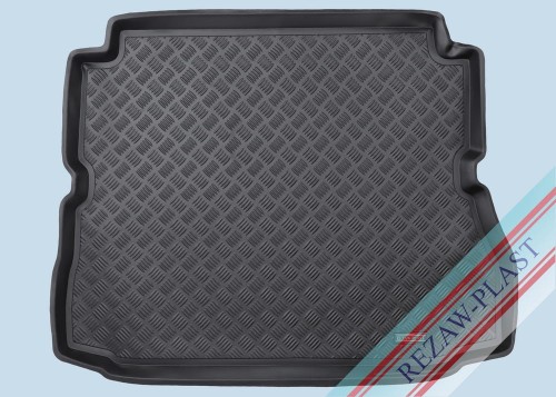 Trunk mat PE with rubber surface fits to: Renault GRAND SCENIC III 2009 - 2016