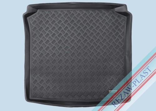 Trunk mat PE with rubber surface fits to: Seat IBIZA IV 2010 - 2017