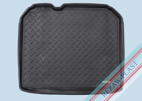 Trunk mat PE with rubber surface fits to: Audi Q3 2011 - 2018