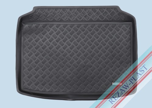 Trunk mat PE with rubber surface fits to: Audi A3 III 8V 2012 - 2020