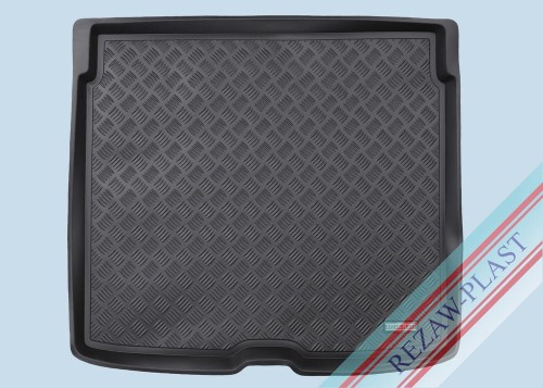 Trunk mat PE with rubber surface fits to: Volvo XC40 2017 - 2019