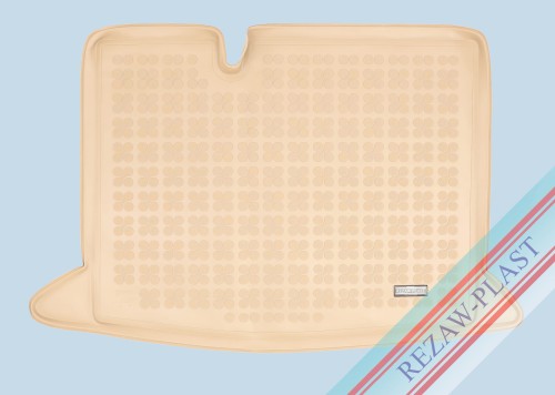 Trunk mat beige fits to: Dacia SANDERO III 2020 -