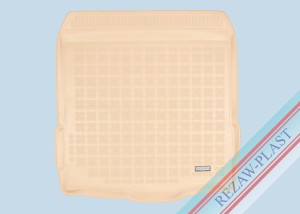 Mata bagażnika TPE (gumowa) beżowa pasuje do: Volkswagen GOLF VIII 2019 - 2025