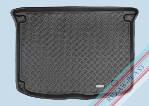 Trunk mat PE with rubber surface fits to: Citroen XSARA PICASSO 2007 - 2010