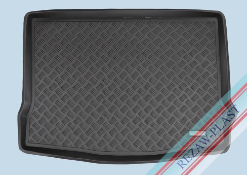 Mata bagażnika PE z gumową powłoką pasuje do: Ford FOCUS II 2005 - 2011