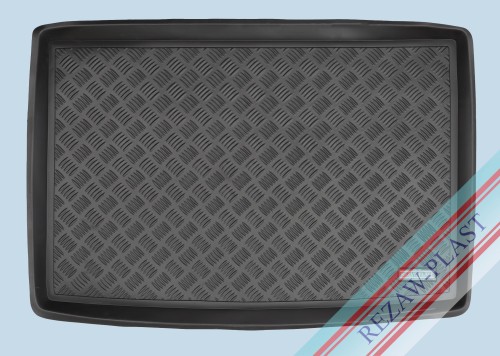 Trunk mat PE with rubber surface fits to: Skoda YETI 2009 - 2017